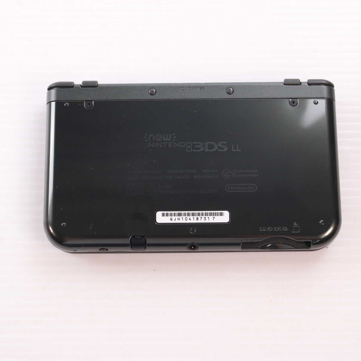 【中古即納】[3DS] (本体) Newニンテンドー3DS LL メタリックブラック 任天堂(RED-S-VAAA)(20141011)