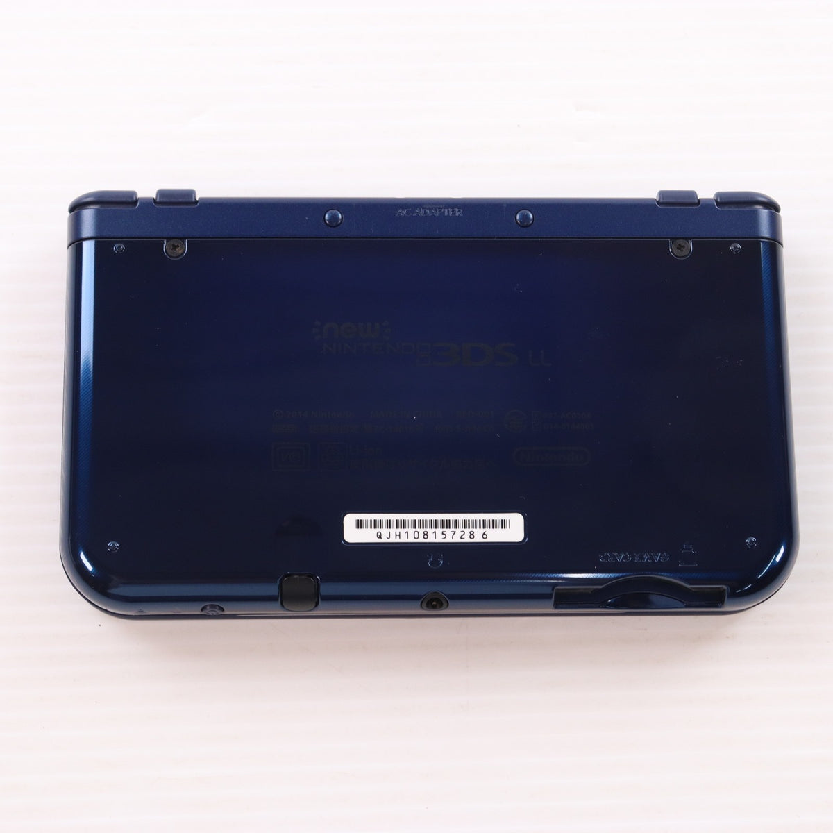 【中古即納】[3DS] (本体) Newニンテンドー3DS LL メタリックブルー 任天堂(RED-S-BAAA)(20141011)