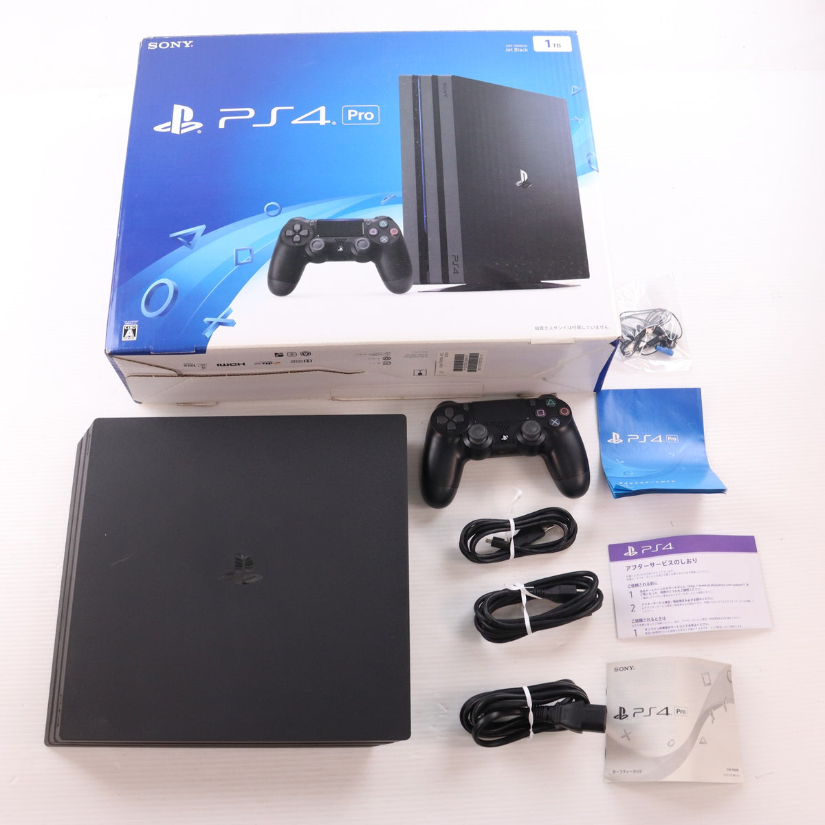 【中古即納】[PS4] (本体) PlayStation 4 Pro(プレイステーション4 プロ) ジェット・ブラック 1TB SIE(CUH-7000BB01)(20161110)