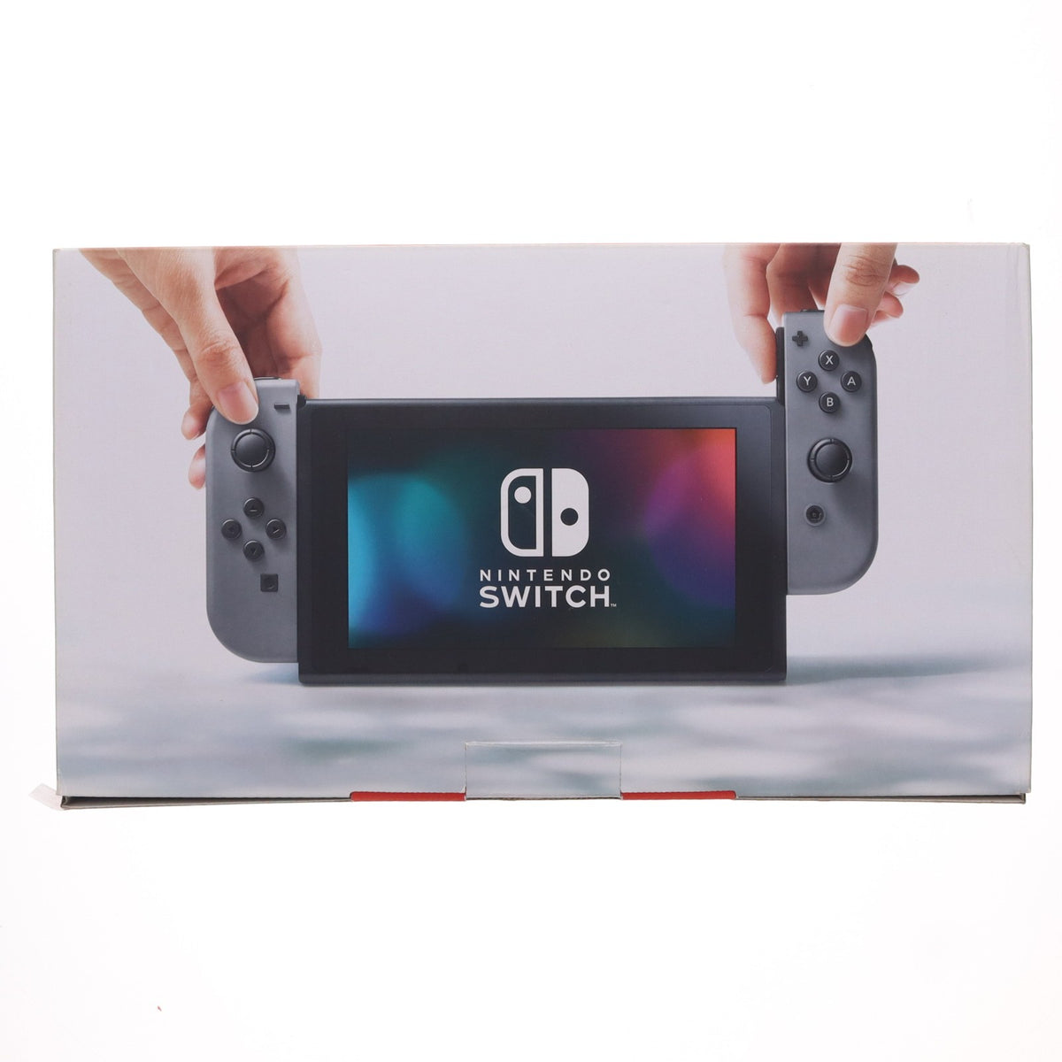 【中古即納】[Switch] (本体) Nintendo Switch(ニンテンドースイッチ) Joy-Con(L)/R グレー 任天堂(HAC-S-KAAAA)(20170303)