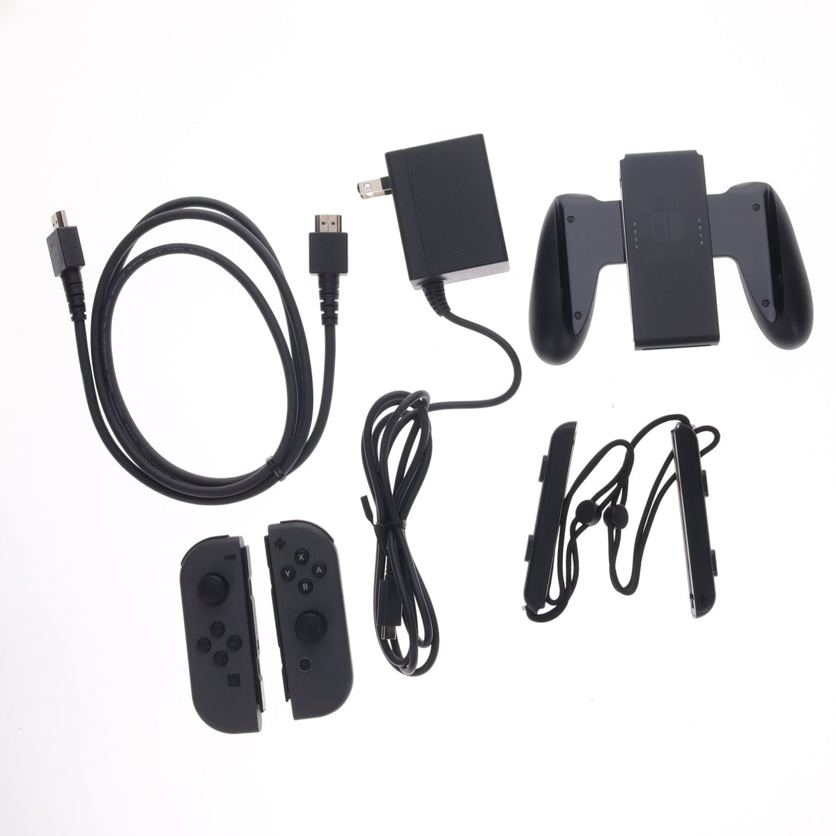 【中古即納】[Switch] (本体) Nintendo Switch(ニンテンドースイッチ) Joy-Con(L)/R グレー 任天堂(HAC-S-KAAAA)(20170303)