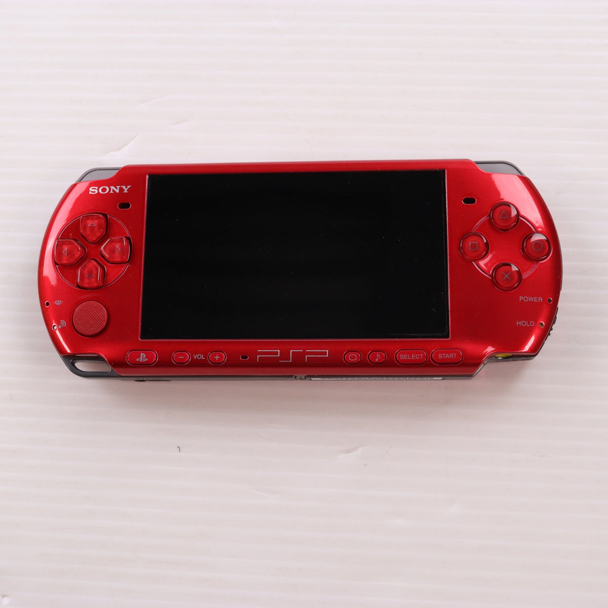 【中古即納】[PSP] (本体) PlayStation Portable(プレイステーション・ポータブル) ラディアント・レッド SCE(PSP-3000RR)(20090305)