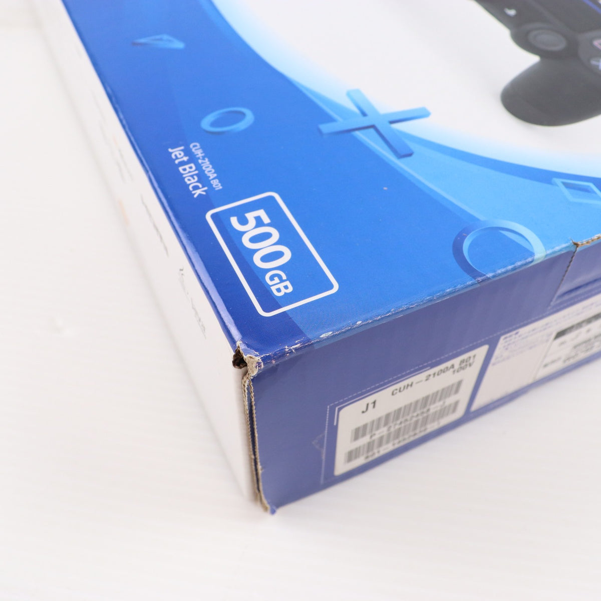 【中古即納】[PS4] (本体) PlayStation 4(プレイステーション4) ジェット・ブラック HDD500GB SIE(CUH-2100AB01)(20170724)