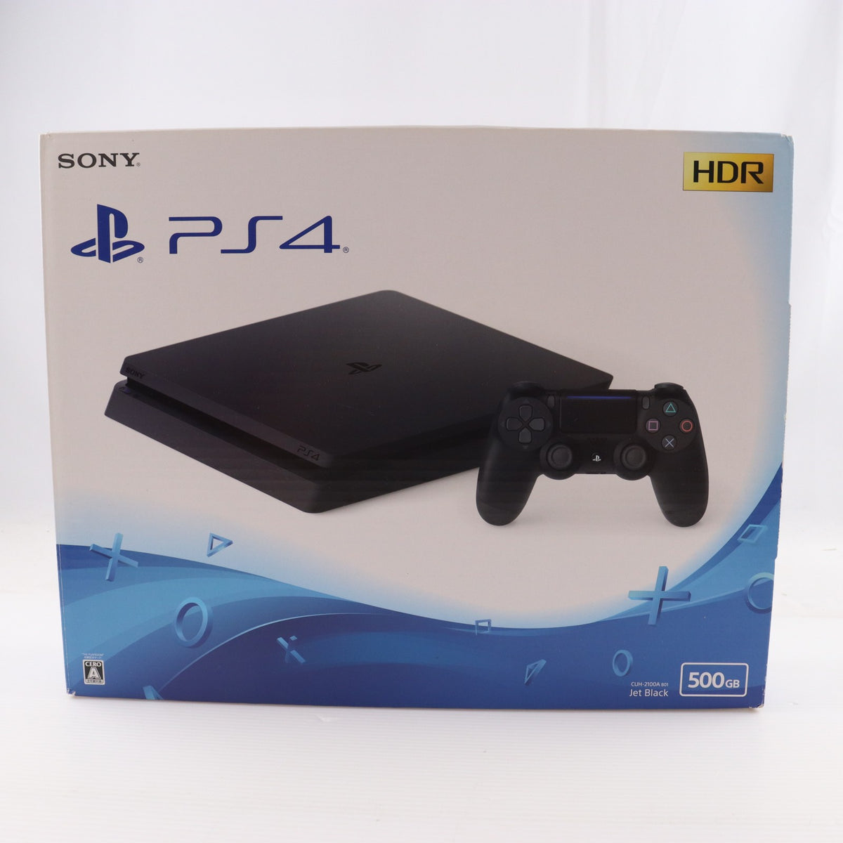 【中古即納】[PS4] (本体) PlayStation 4(プレイステーション4) ジェット・ブラック HDD500GB SIE(CUH-2100AB01)(20170724)