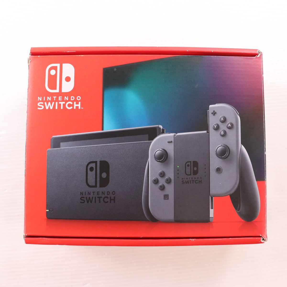 【中古即納】[Switch] (本体) Nintendo Switch(ニンテンドースイッチ) Joy-Con(L)/(R) グレー 任天堂(HAD-S-KAAAH)(20230412)