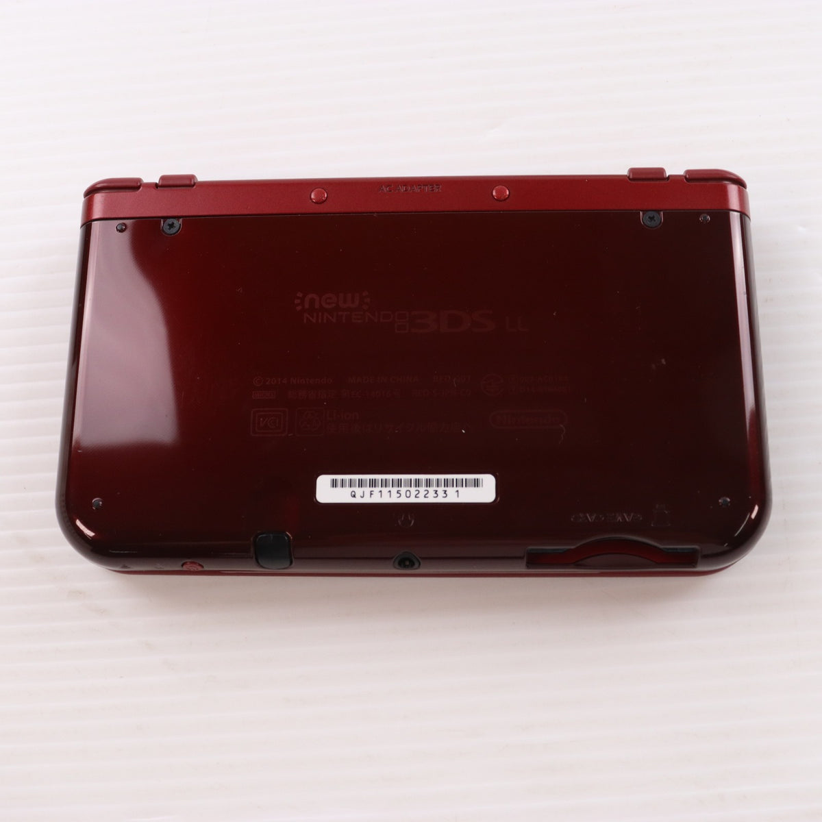 【中古即納】[3DS] (本体) Newニンテンドー3DS LL メタリックレッド 任天堂(RED-S-RAAA)(20150827)