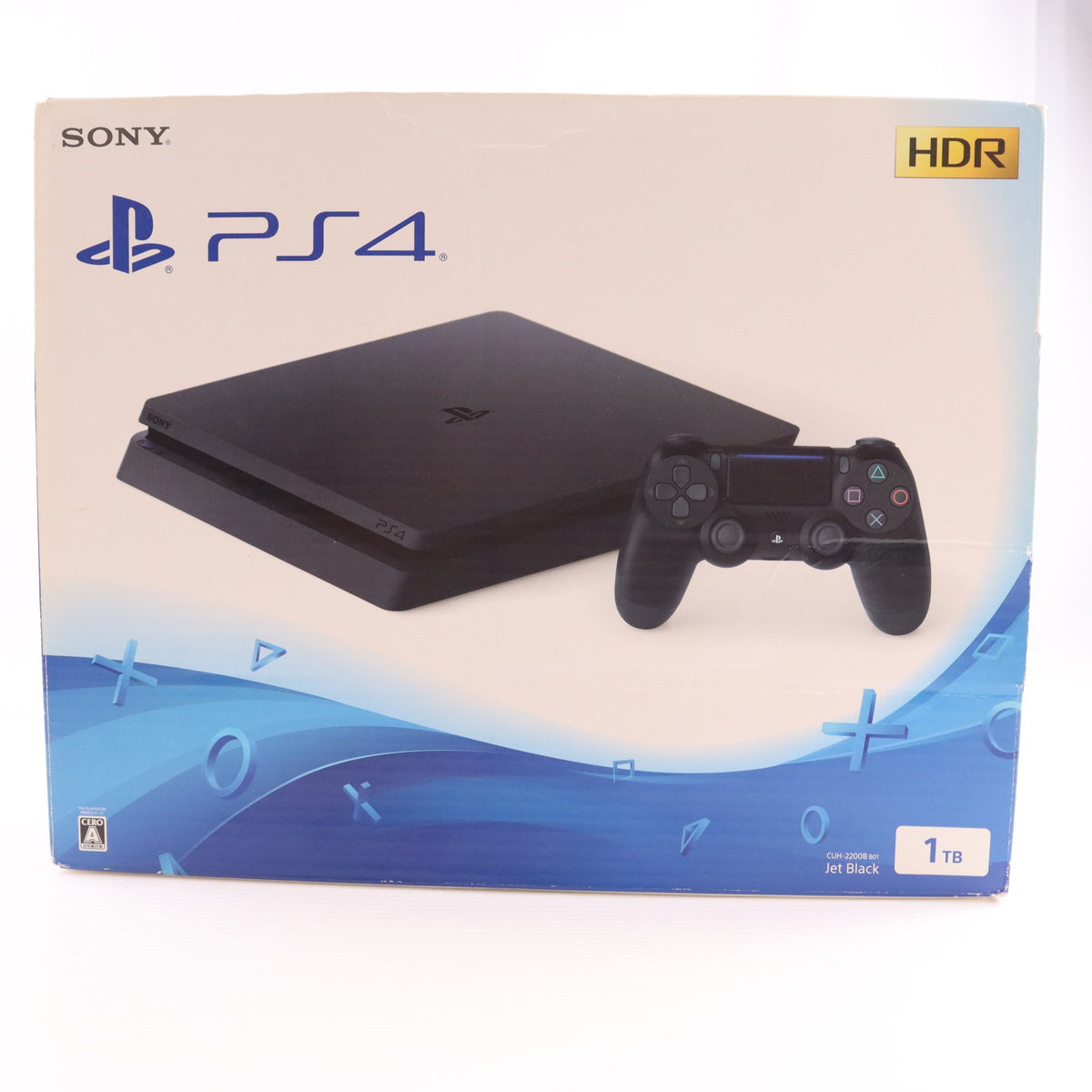 【中古即納】[PS4] (本体) PlayStation 4(プレイステーション4) ジェット・ブラック 1TB SIE(CUH-2200BB01)(20180625)
