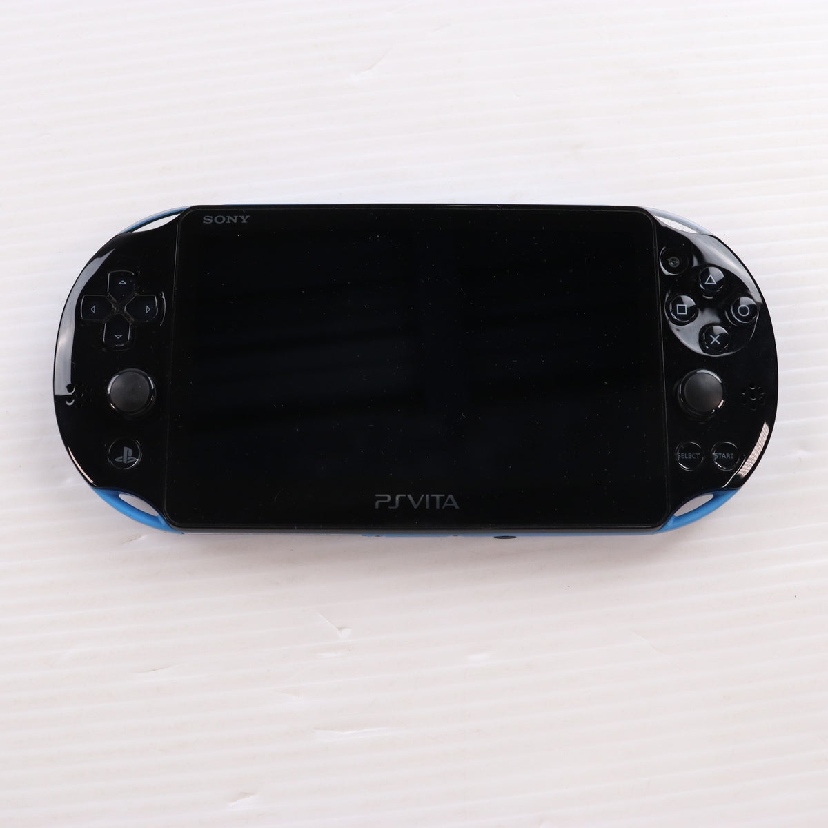 【中古即納】[PSVita] (本体) PlayStation Vita(プレイステーション ヴィータ) バリューパック Wi-Fiモデル ブルー/ブラック SCE(PCHJ-10022)(20141127)