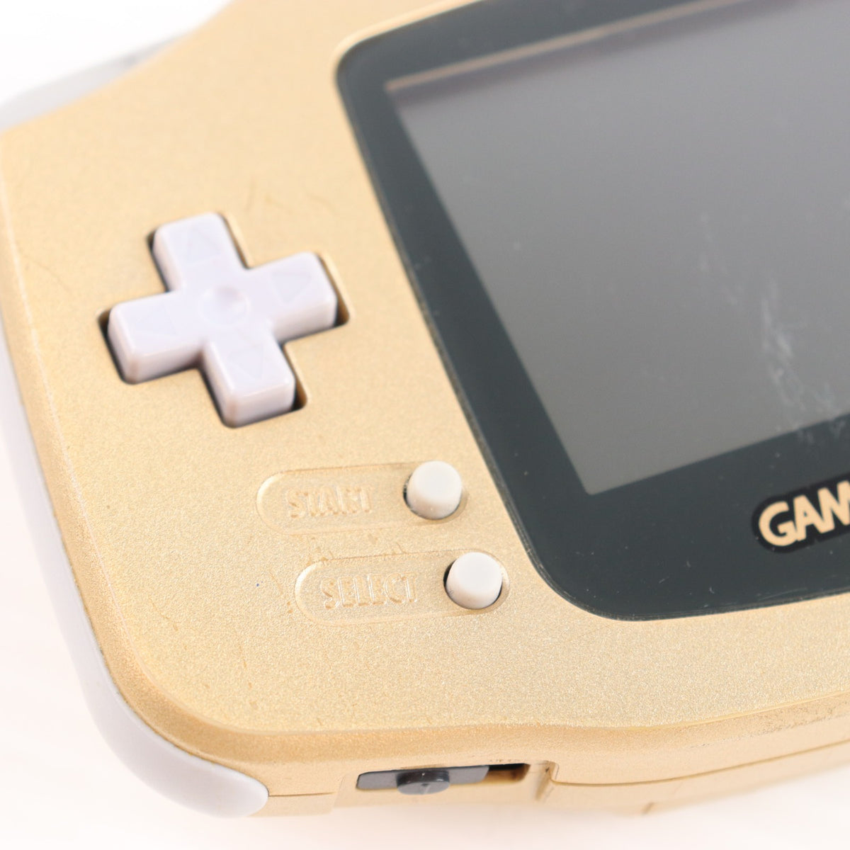 【中古即納】[GBA] (本体) GAMEBOY ADVANCE(ゲームボーイアドバンス) ゴールド 任天堂(AGB-S-DA)(20020927)