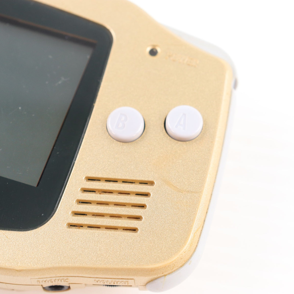 【中古即納】[GBA] (本体) GAMEBOY ADVANCE(ゲームボーイアドバンス) ゴールド 任天堂(AGB-S-DA)(20020927)