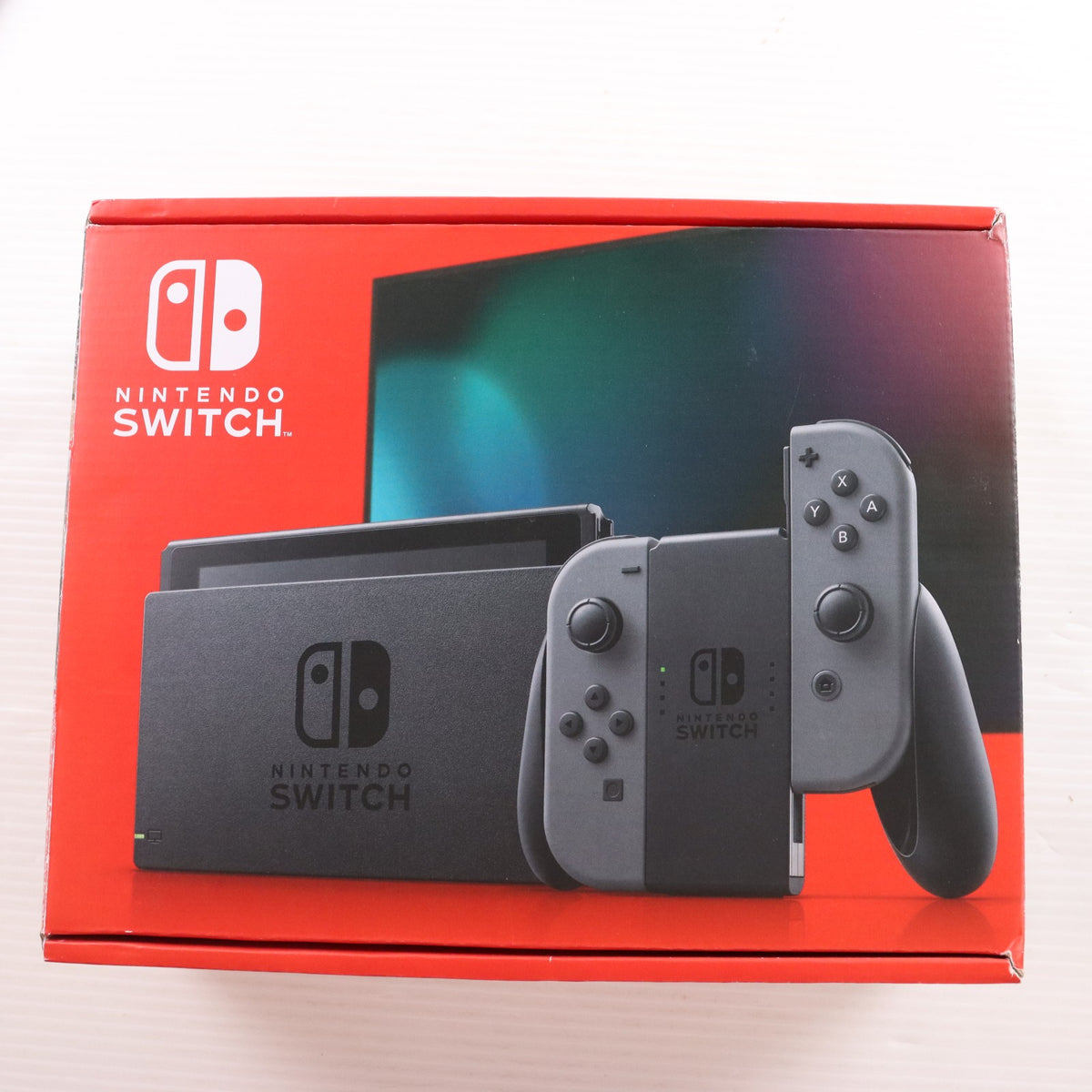 【中古即納】[Switch] (本体) Nintendo Switch(ニンテンドースイッチ) Joy-Con(L)/(R) グレー 任天堂(HAD-S-KAAAH)(20230412)