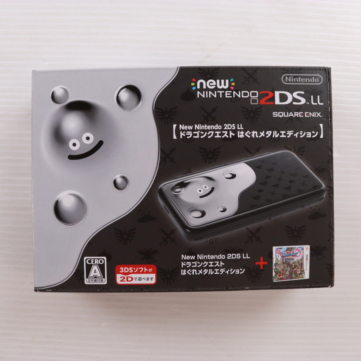 【中古即納】[3DS] (本体) Newニンテンドー2DS LL ドラゴンクエスト はぐれメタルエディション 任天堂(JAN-S-KBCA)(20170729)