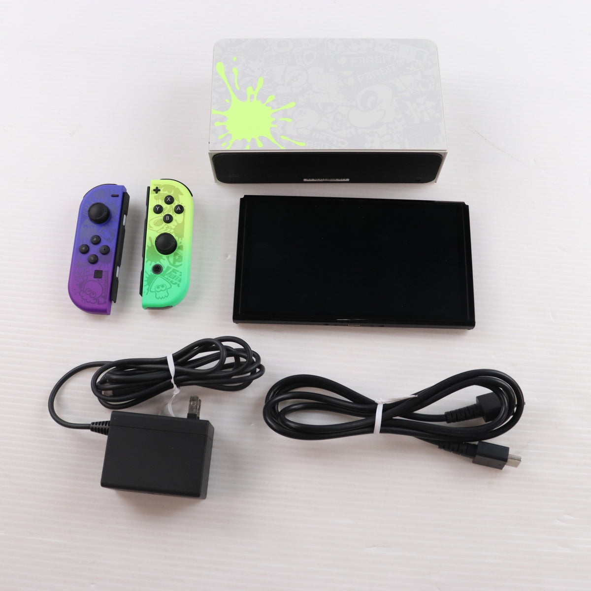 【中古即納】[Switch] (本体) Nintendo Switch(ニンテンドースイッチ) 有機ELモデル スプラトゥーン3エディション 任天堂(HEG-S-KCAAA)(20220826)