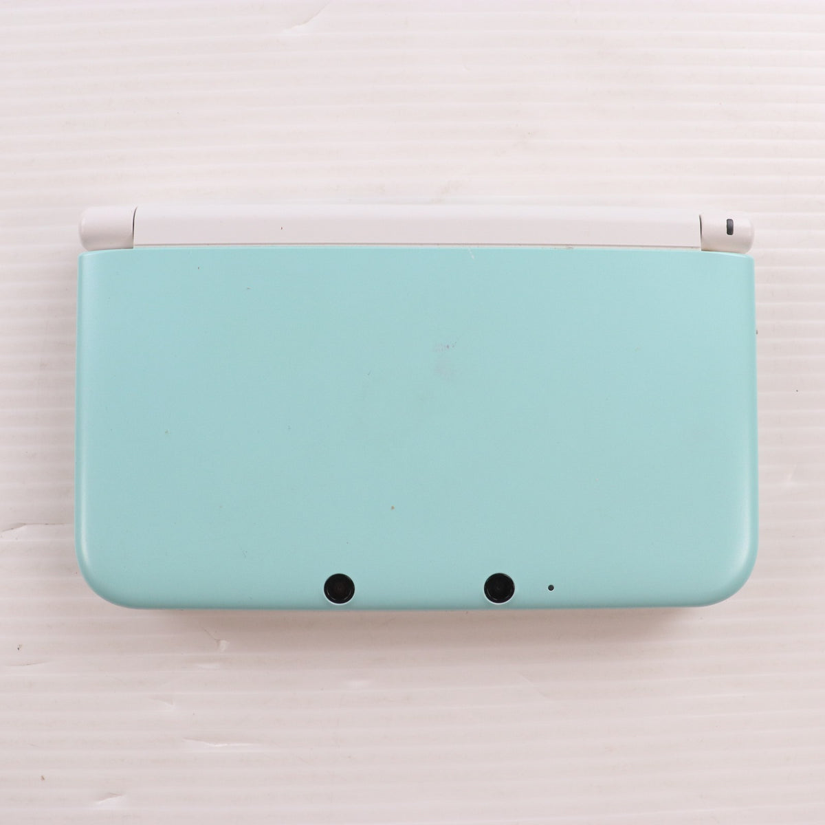【中古即納】[3DS] (本体) ニンテンドー3DS LL ミント×ホワイト 任天堂(SPR-S-MAAA)(20130418)