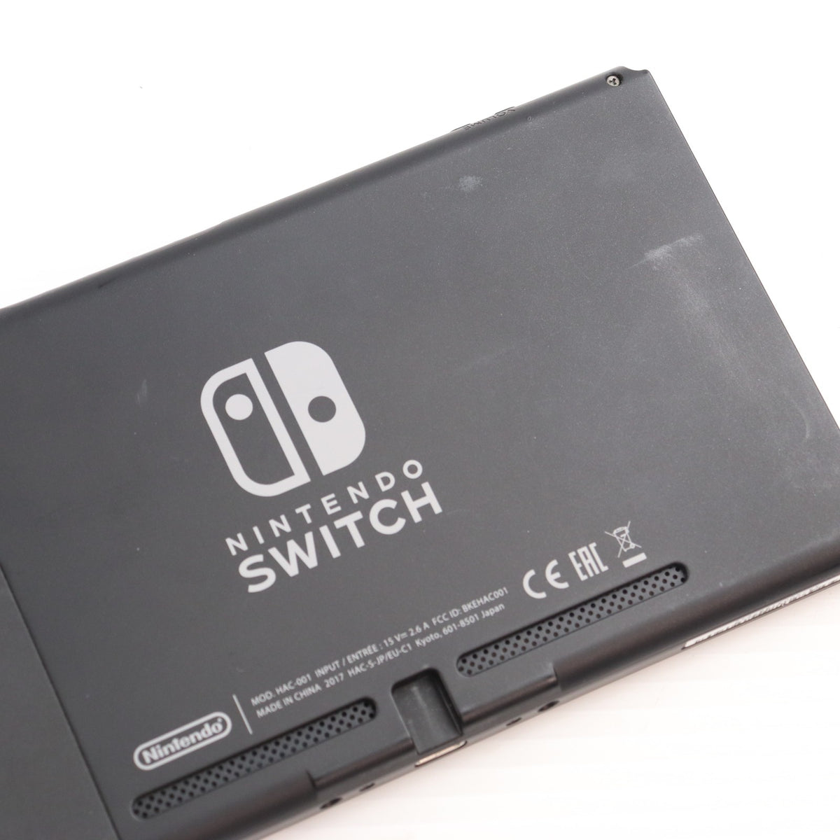 【中古即納】[Switch] (本体) Nintendo Switch(ニンテンドースイッチ) Joy-Con(L)/R グレー 任天堂(HAC-S-KAAAA)(20170303)