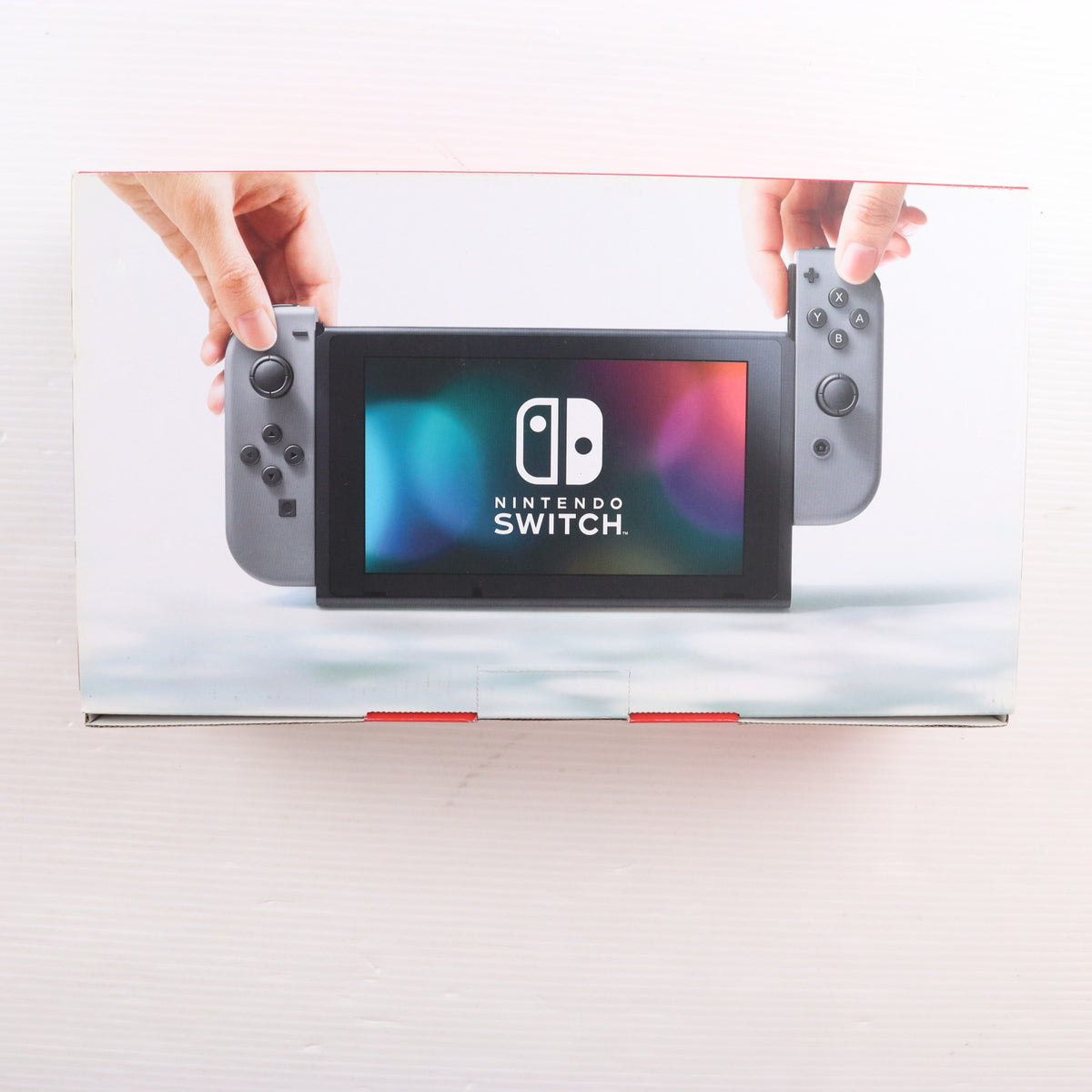【中古即納】[Switch] (本体) Nintendo Switch(ニンテンドースイッチ) Joy-Con(L)/R グレー 任天堂(HAC-S-KAAAA)(20170303)