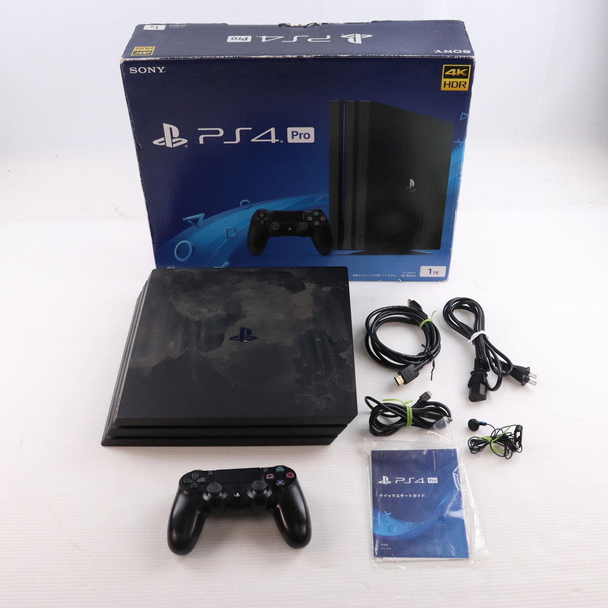 【中古即納】[PS4] (本体) PlayStation 4 Pro(プレイステーション4 プロ) ジェット・ブラック 1TB SIE(CUH-7100BB01)(20170929)