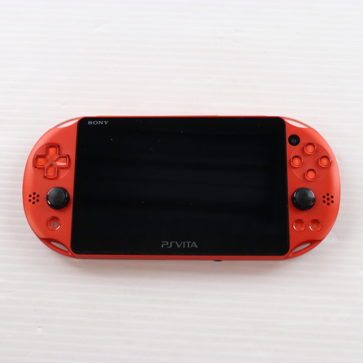 【中古即納】[PSVita] (本体) PlayStation Vita(プレイステーション ヴィータ) Wi-Fiモデル メタリック・レッド SIE(PCH-2000ZA26)(20161201)