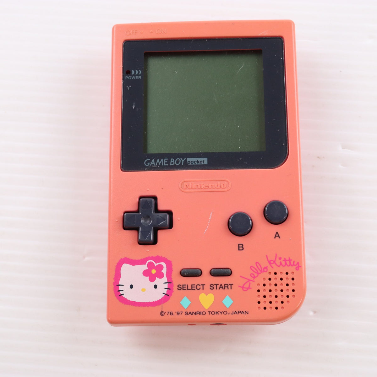 【中古即納】[GB] (本体) サンリオショップ限定 ハローキティ GAMEBOY pocket(ゲームボーイポケット) イマジニア(MGB-001)(19971205)