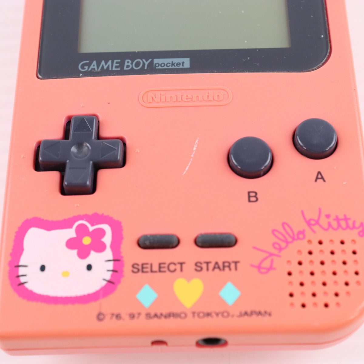 【中古即納】[GB] (本体) サンリオショップ限定 ハローキティ GAMEBOY pocket(ゲームボーイポケット) イマジニア(MGB-001)(19971205)