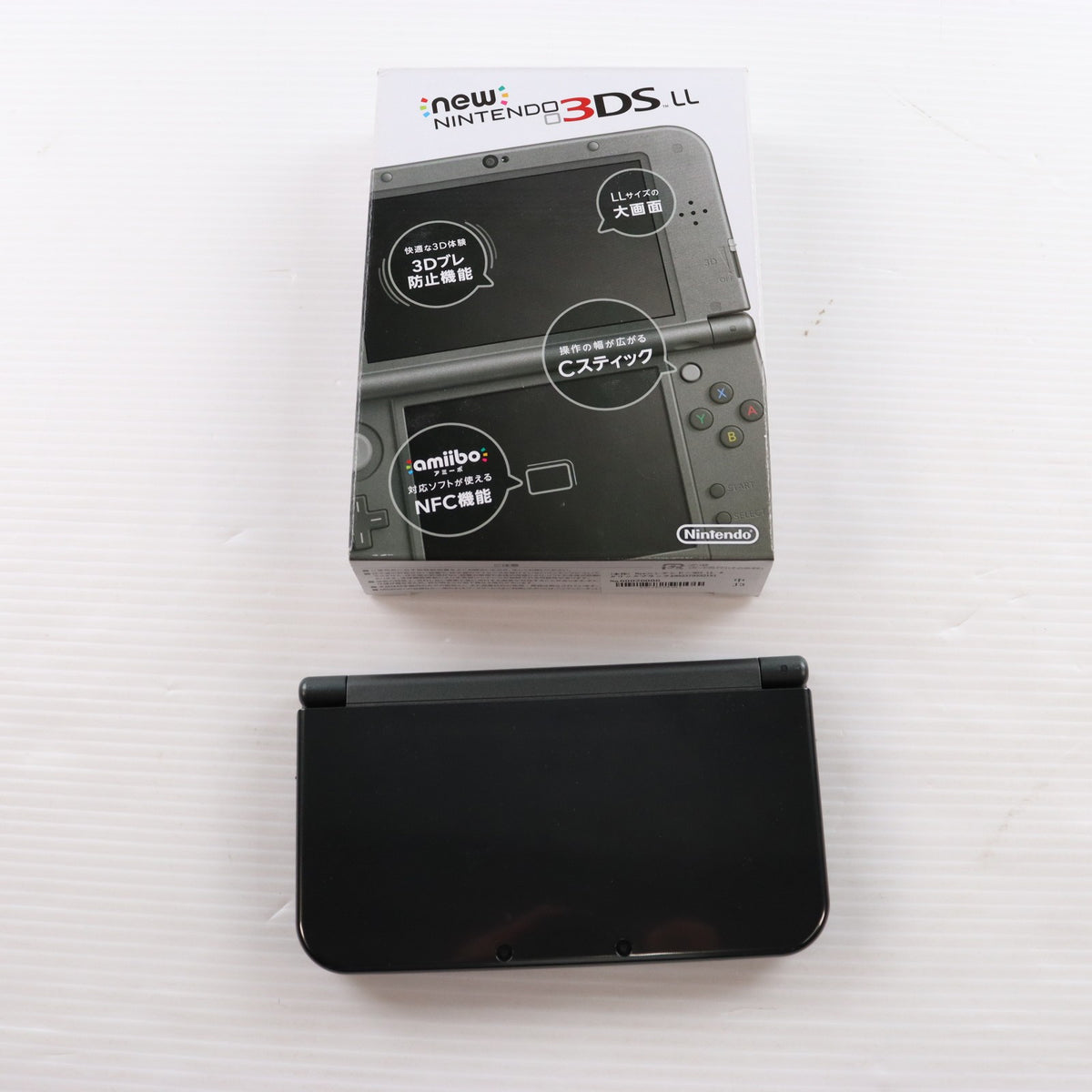 【中古即納】[3DS] (本体) Newニンテンドー3DS LL メタリックブラック 任天堂(RED-S-VAAA)(20141011)