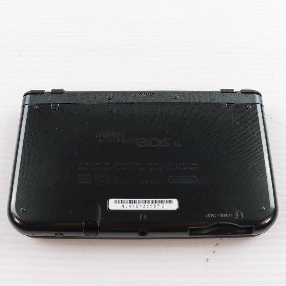【中古即納】[3DS] (本体) Newニンテンドー3DS LL メタリックブラック 任天堂(RED-S-VAAA)(20141011)