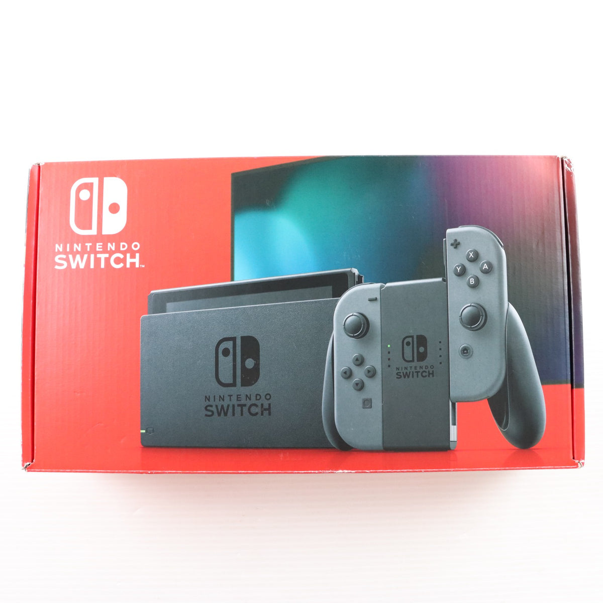 【中古即納】[Switch] (本体) Nintendo Switch(ニンテンドースイッチ) Joy-Con(L)/R グレー 任天堂(HAD-S-KAAAA)(20190830)