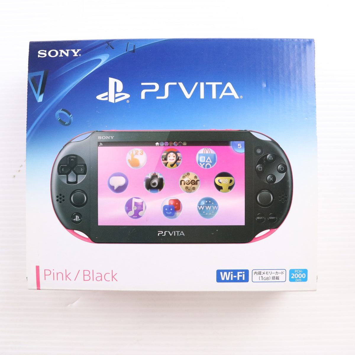 【中古即納】[PSVita] (本体) PlayStation Vita(プレイステーションVita) Wi-Fiモデル ピンク/ブラック SCE(PCH-2000ZA15)(20131010)