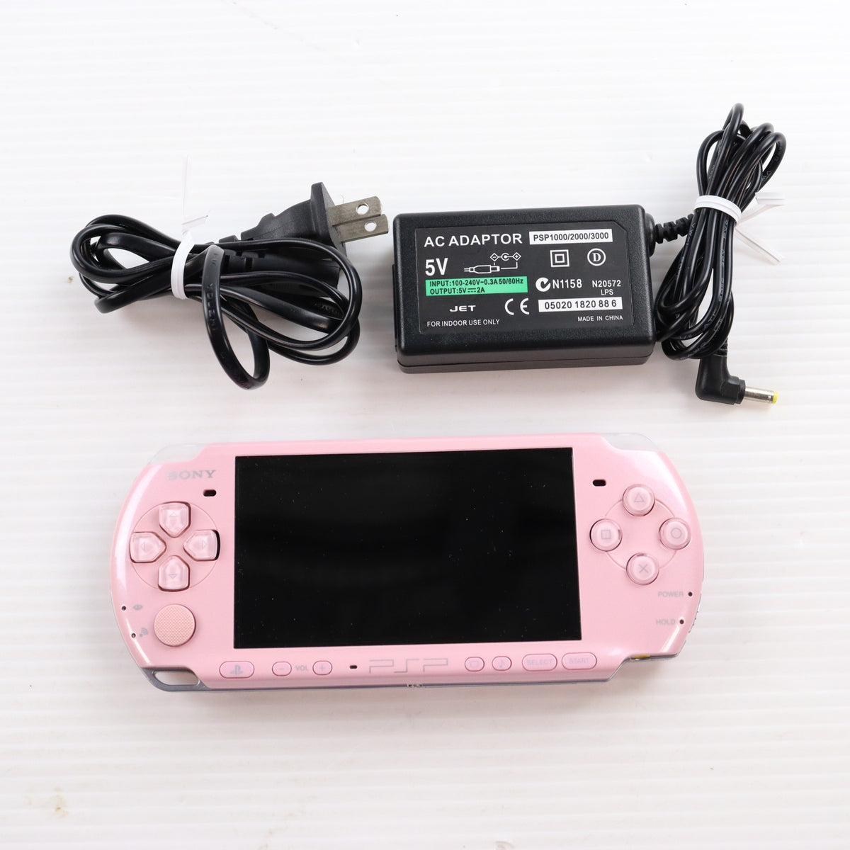 【中古即納】[PSP] (本体) PlayStation Portable(プレイステーション・ポータブル) ブロッサム・ピンク SCE(PSP-3000ZP)(20101118)