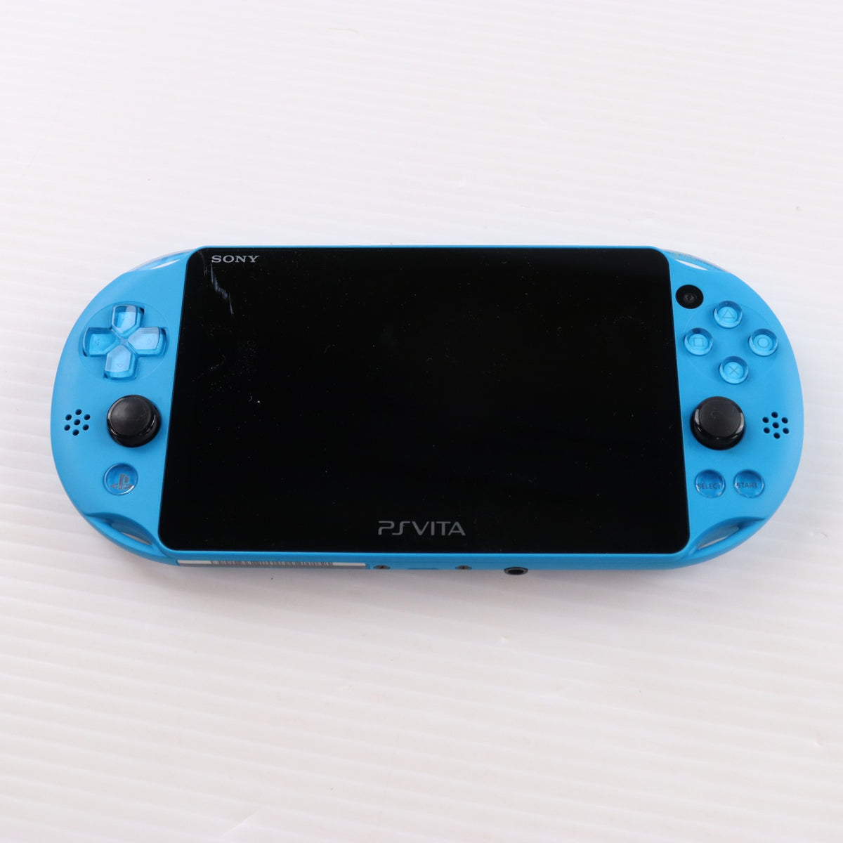 【中古即納】[PSVita] (本体) PlayStation Vita(プレイステーション ヴィータ) Wi-Fiモデル アクア・ブルー SCE(PCH-2000ZA23)(20150917)