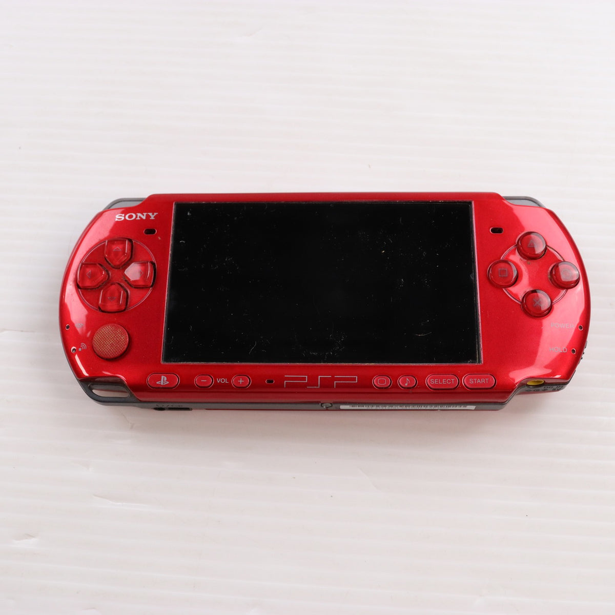 【中古即納】[PSP] (本体) PlayStation Portable(プレイステーション・ポータブル) ラディアント・レッド SCE(PSP-3000RR)(20090305)