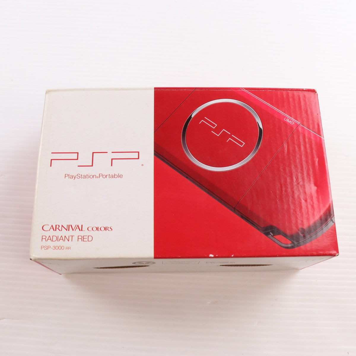 【中古即納】[PSP] (本体) PlayStation Portable(プレイステーション・ポータブル) ラディアント・レッド SCE(PSP-3000RR)(20090305)