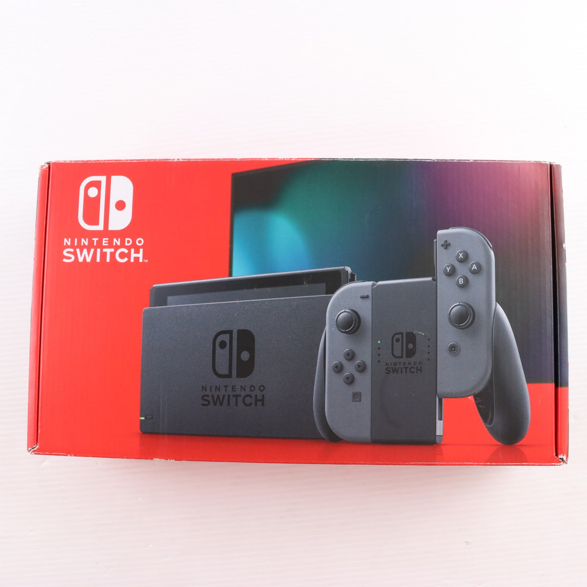 【中古即納】[Switch] (本体) Nintendo Switch(ニンテンドースイッチ) Joy-Con(L)/R グレー 任天堂(HAD-S-KAAAA)(20190830)