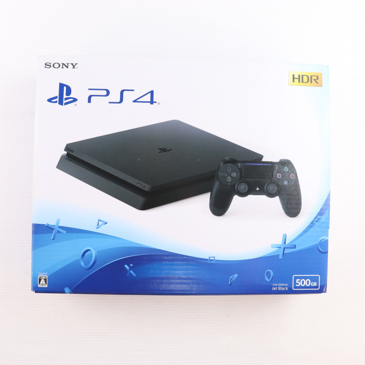【中古即納】[PS4] (本体) PlayStation 4(プレイステーション4) ジェット・ブラック HDD500GB SIE(CUH-2100AB01)(20170724)