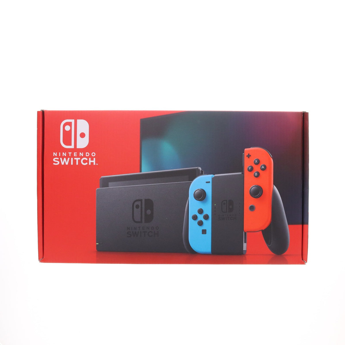 【中古即納】[Switch] (本体) Nintendo Switch(ニンテンドースイッチ) Joy-Con(L) ネオンブルー/(R) ネオンレッド 任天堂(HAD-S-KABAA)(20190830)
