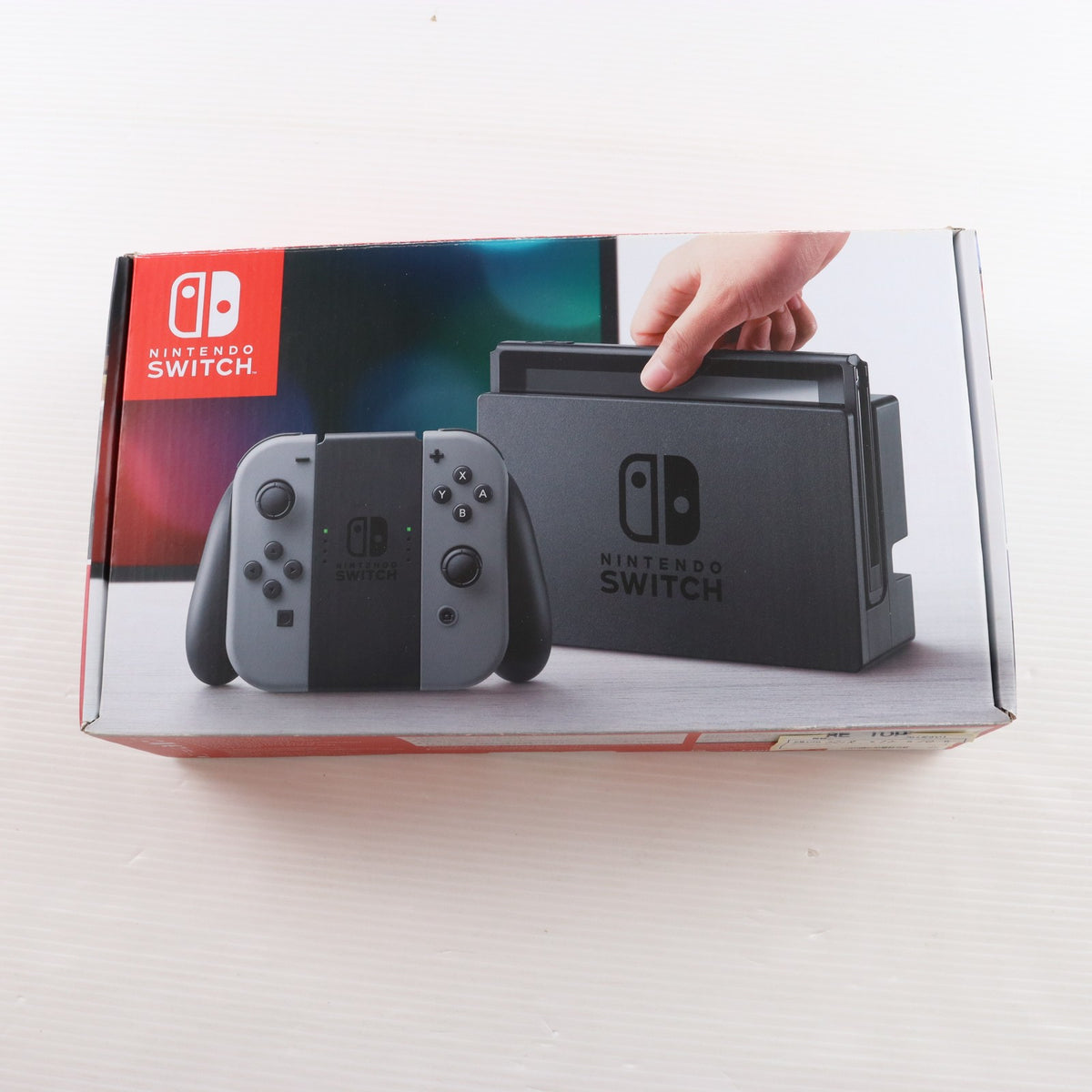 【中古即納】[Switch] (本体) Nintendo Switch(ニンテンドースイッチ) Joy-Con(L)/R グレー 任天堂(HAC-S-KAAAA)(20170303)