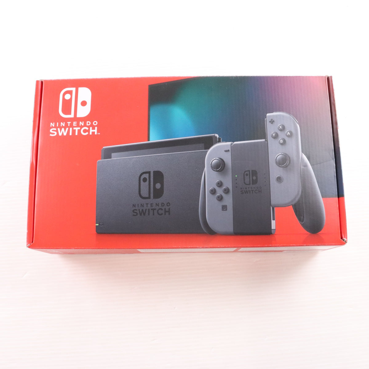 【中古即納】[Switch] (本体) Nintendo Switch(ニンテンドースイッチ) Joy-Con(L)/R グレー 任天堂(HAD-S-KAAAA)(20190830)