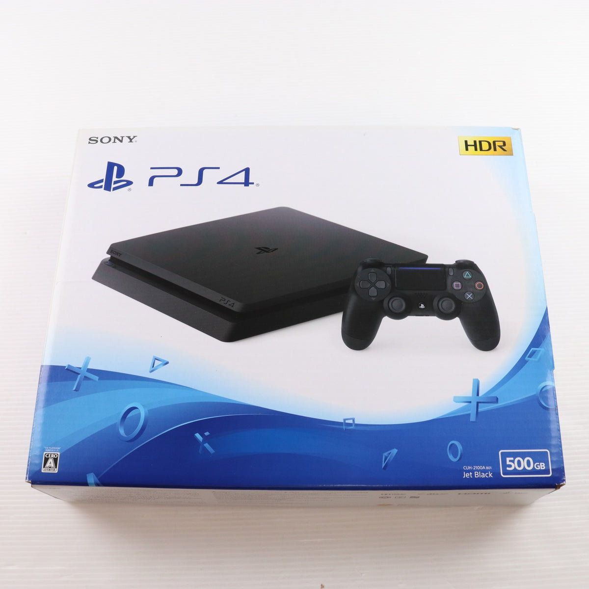【中古即納】[PS4] (本体) PlayStation 4(プレイステーション4) ジェット・ブラック HDD500GB SIE(CUH-2100AB01)(20170724)