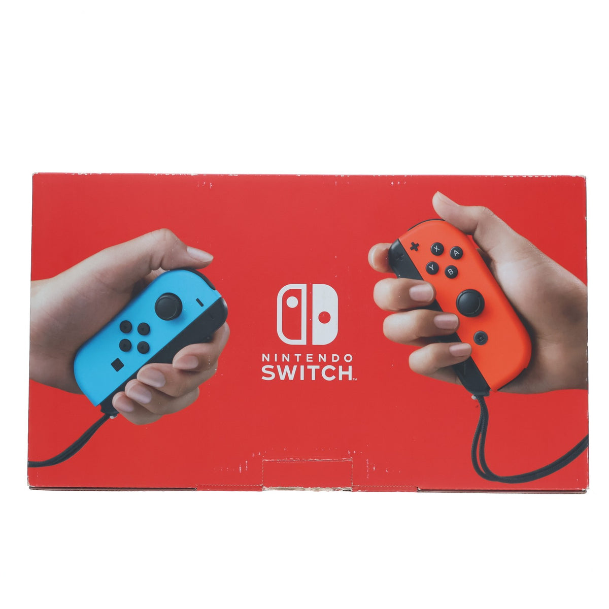 【中古即納】[Switch] (本体) Nintendo Switch(ニンテンドースイッチ) Joy-Con(L) ネオンブルー/(R) ネオンレッド 任天堂(HAD-S-KABAA)(20190830)