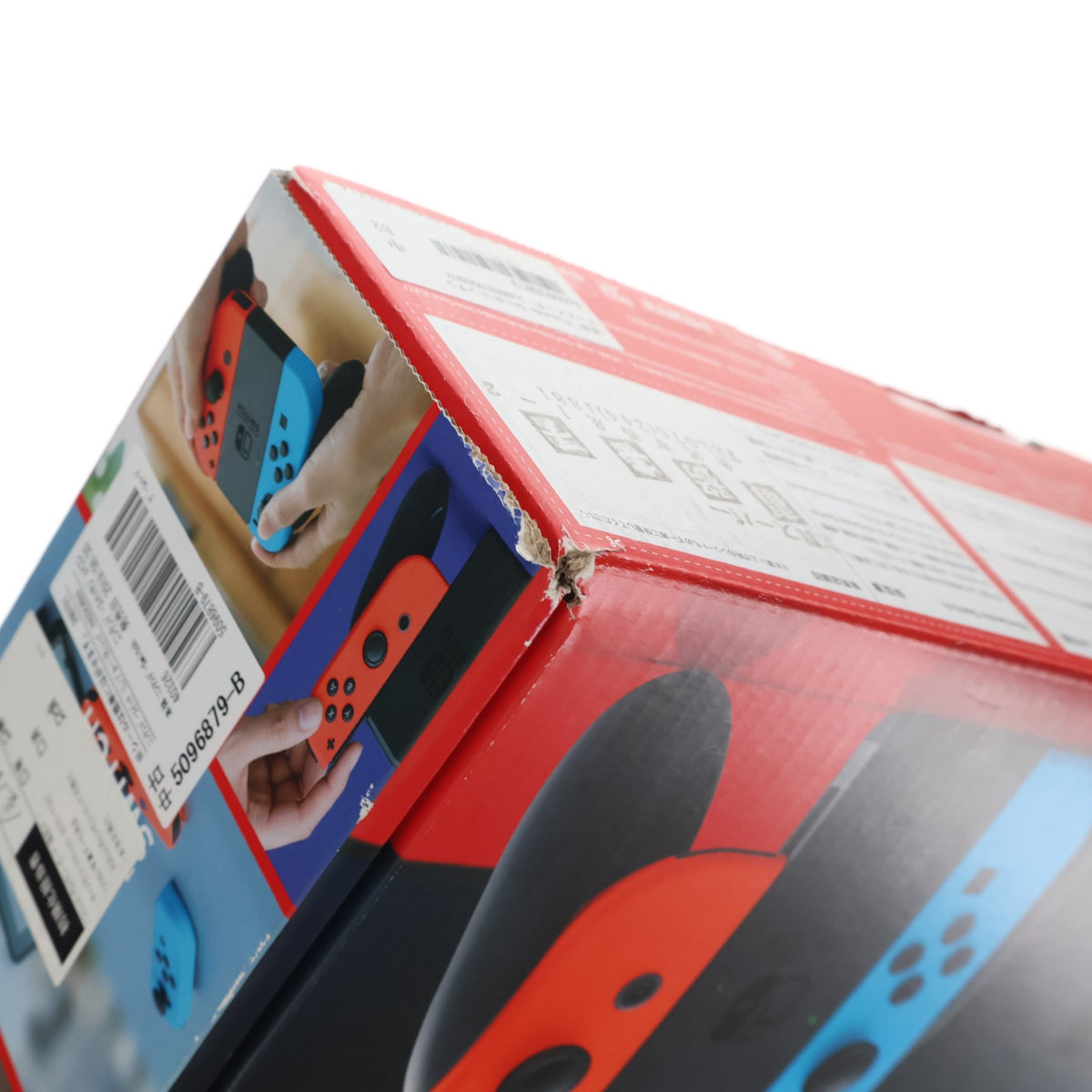 【中古即納】[Switch] (本体) Nintendo Switch(ニンテンドースイッチ) Joy-Con(L) ネオンブルー/(R) ネオンレッド 任天堂(HAD-S-KABAA)(20190830)
