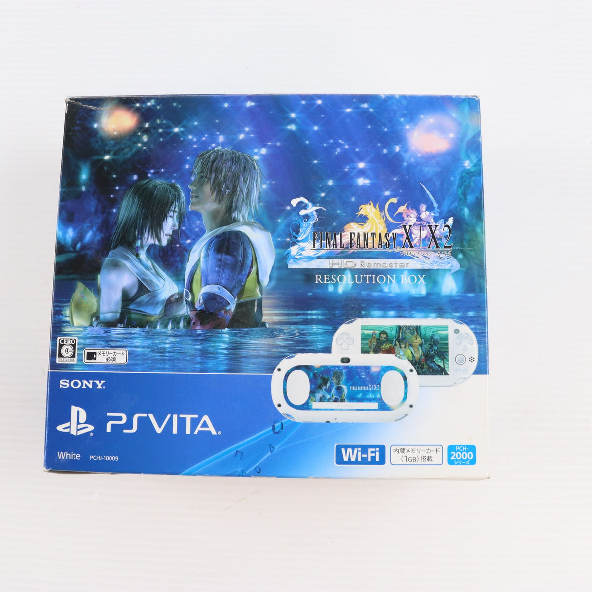 【中古即納】[PSVita] (本体) PlayStation Vita FINAL FANTASY X/X-2 HD Remaster RESOLUTION BOX(プレイステーション ヴィータ ファイナルファンタジー 10/10-2 HDリマスター レゾリューション ボックス) SCE(PCHJ-10009)(20131226)