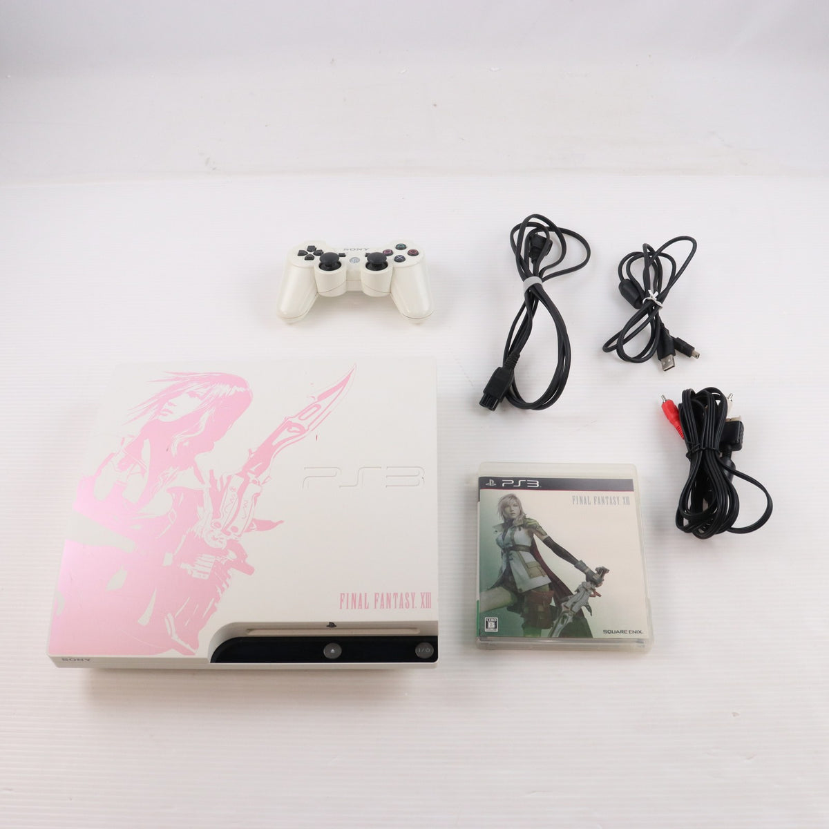【中古即納】[PS3] (本体) PlayStation 3 FINAL FANTASY XIII LIGHTNING EDITION(プレイステーション3 ファイナルファンタジー13 ライトニングエディション) 250GB SCE(CEJH-10008)(20091217)