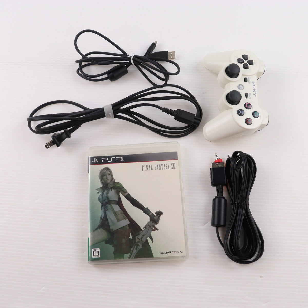【中古即納】[PS3] (本体) PlayStation 3 FINAL FANTASY XIII LIGHTNING EDITION(プレイステーション3 ファイナルファンタジー13 ライトニングエディション) 250GB SCE(CEJH-10008)(20091217)