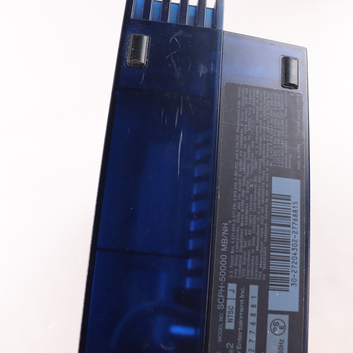 【中古即納】[PS2] (本体) PlayStation 2(プレイステーション2) BB Pack ミッドナイトブルー SCE(SCPH-50000MB/NH)(20030612)