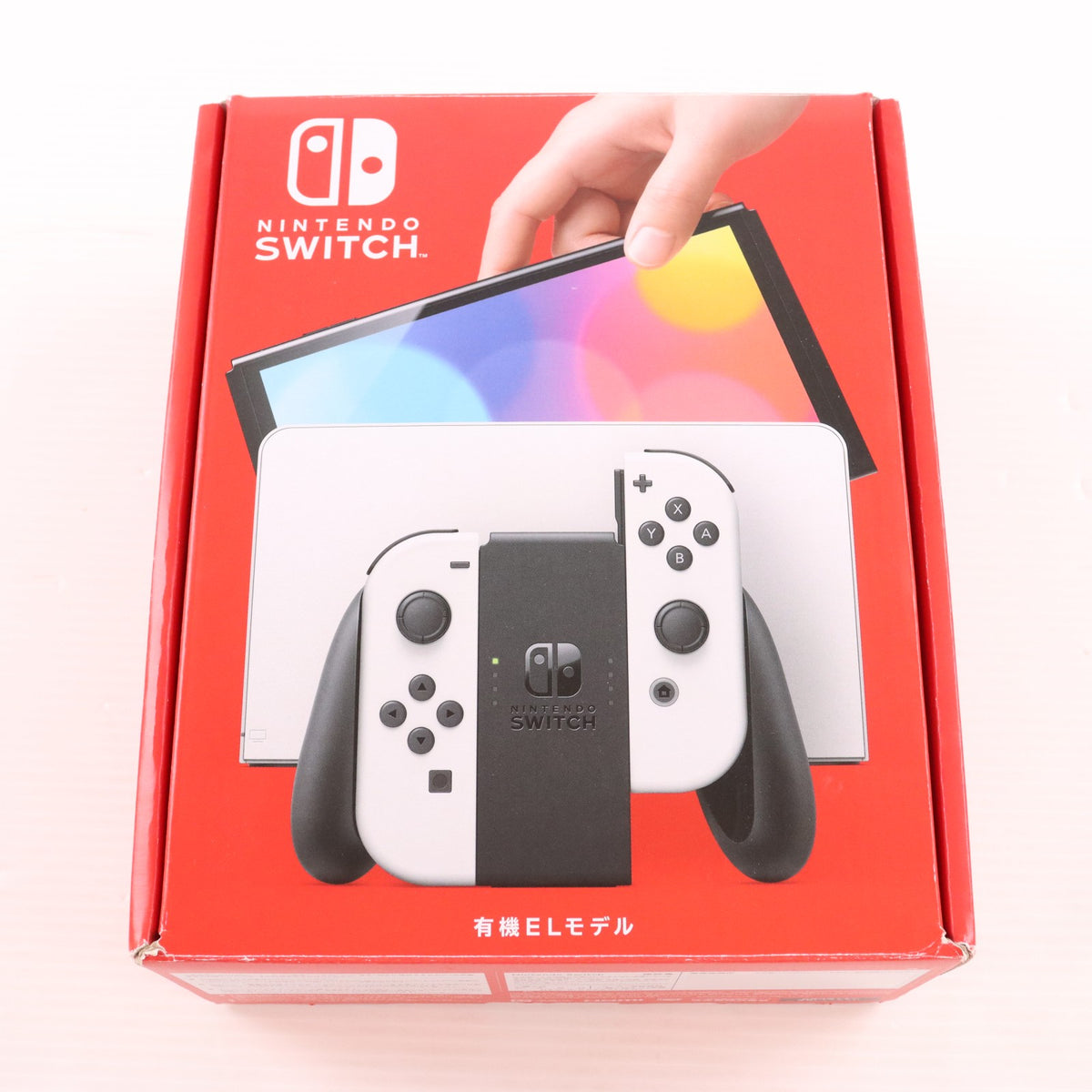【中古即納】[Switch] (本体) Nintendo Switch(ニンテンドースイッチ) 有機ELモデル Joy-Con(L)/(R) ホワイト 任天堂(HEG-S-KAAAA)(20211008)