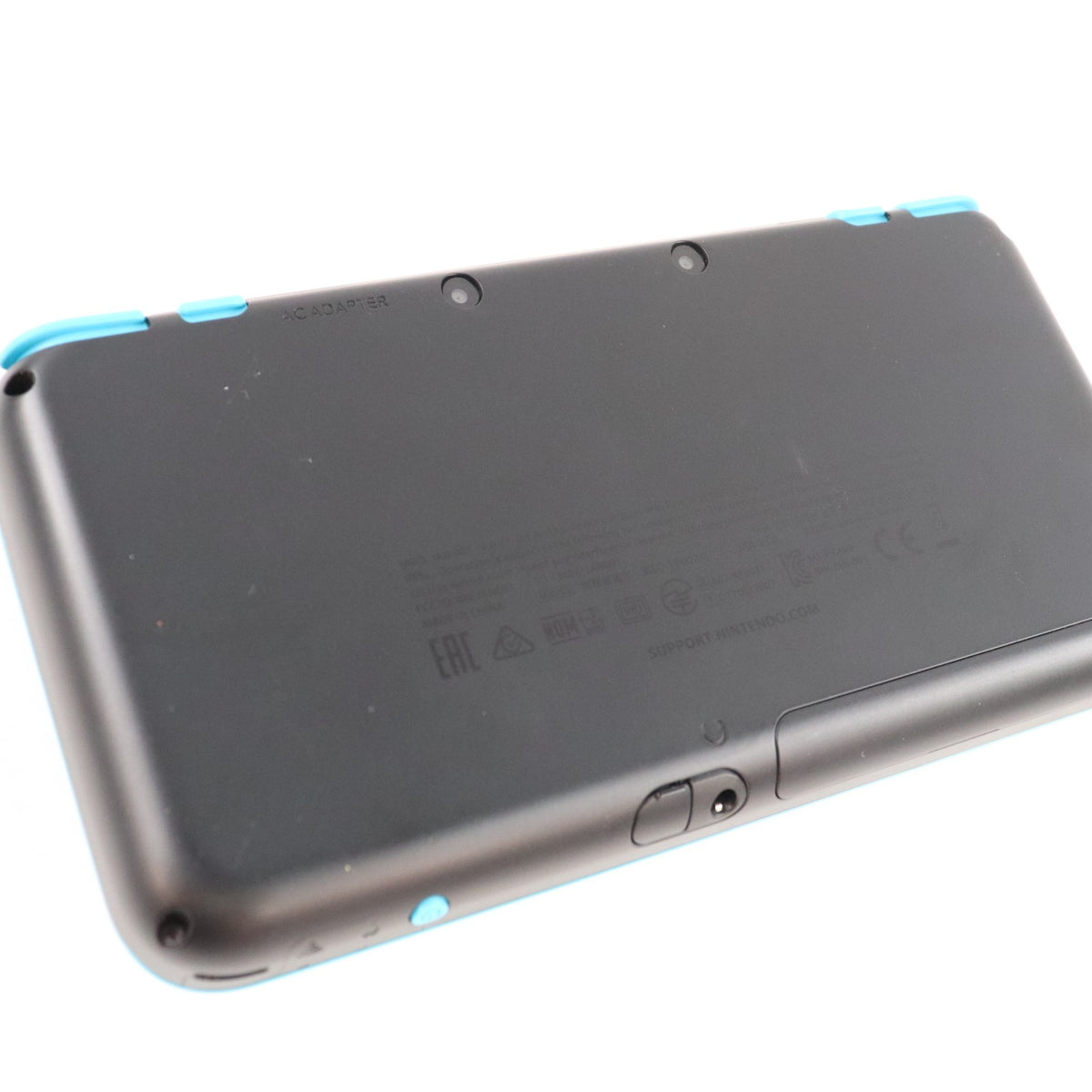 【中古即納】[3DS] (本体) Newニンテンドー2DS LL ブラック×ターコイズ 任天堂(JAN-S-BAAA)(20170713)