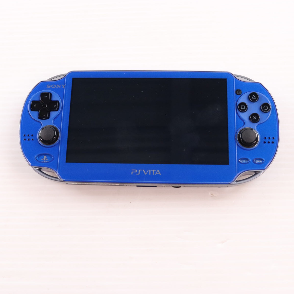 【中古即納】[PSVita] (本体) PlayStation Vita(プレイステーション ヴィータ) 3G/Wi-Fiモデル サファイア・ブルー 初回限定版 SCE(PCH-1100AB04)(20121115)