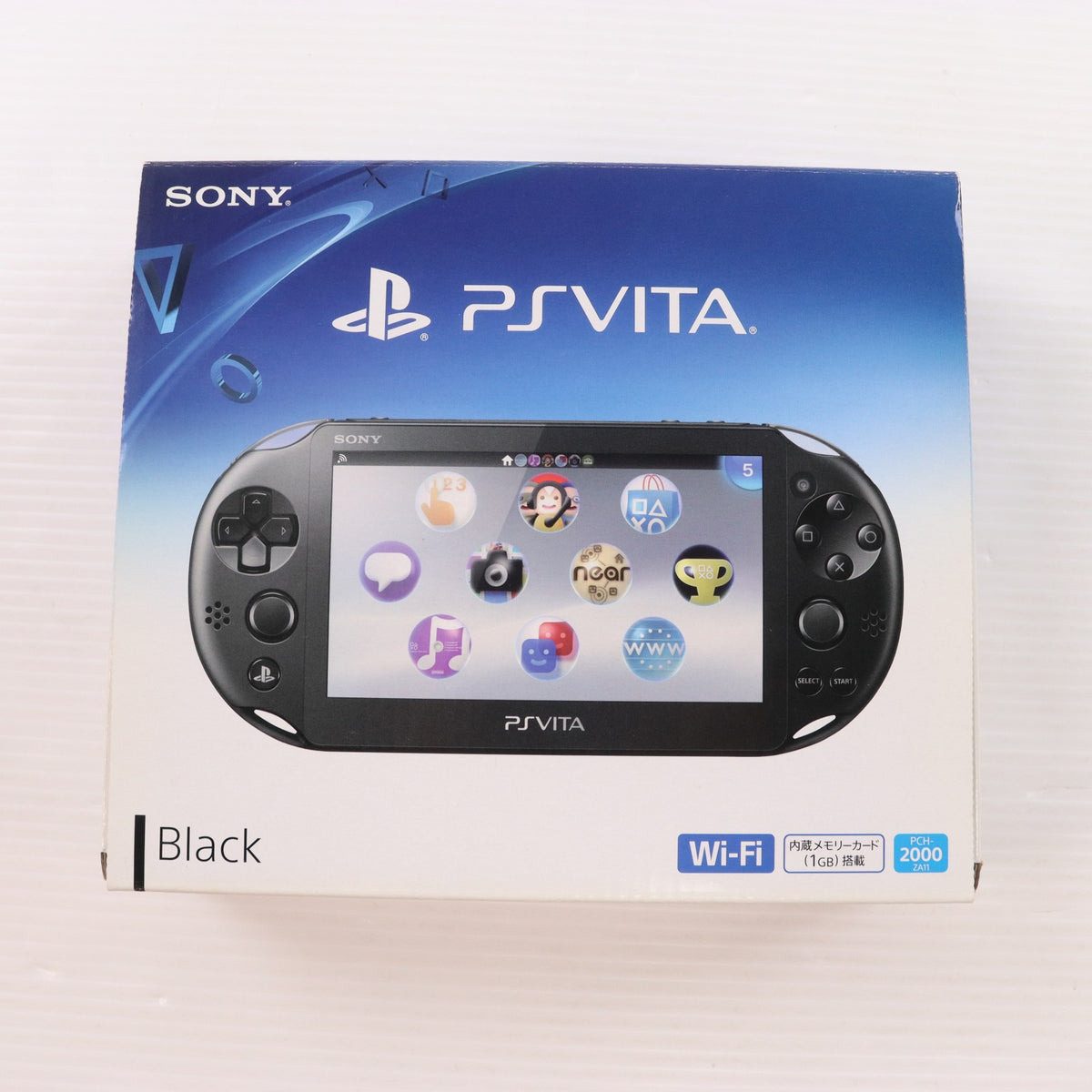 【中古即納】[PSVita] (本体) PlayStation Vita(プレイステーション ヴィータ) Wi-Fiモデル ブラック SCE(PCH-2000ZA11)(20131010)