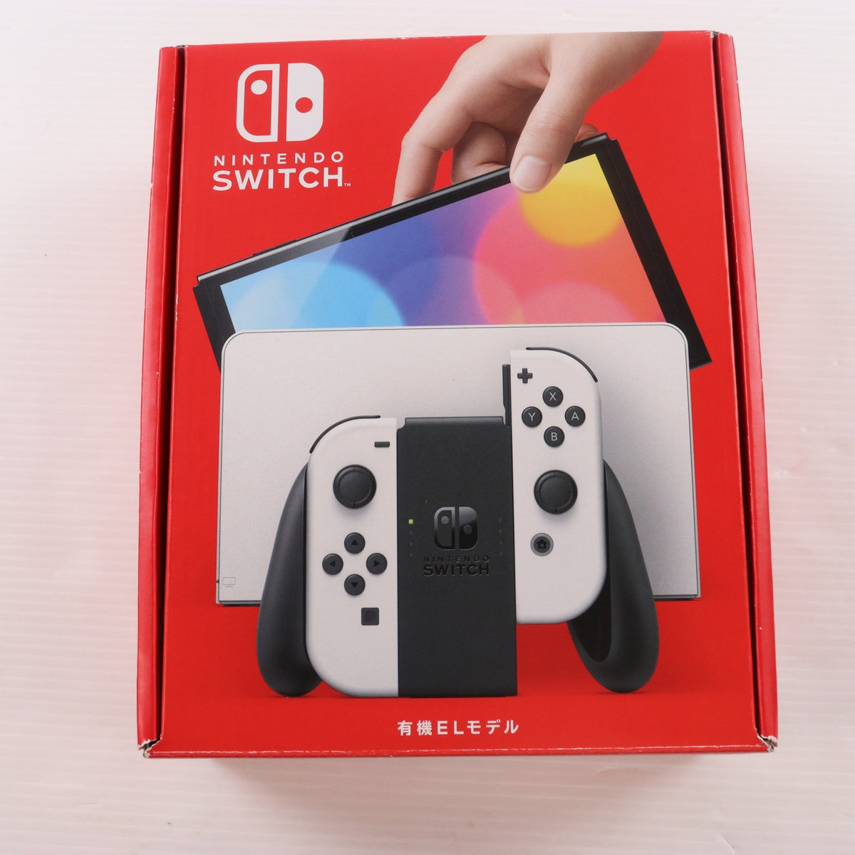 【中古即納】[Switch] (本体) Nintendo Switch(ニンテンドースイッチ) 有機ELモデル Joy-Con(L)/(R) ホワイト 任天堂(HEG-S-KAAAA)(20211008)