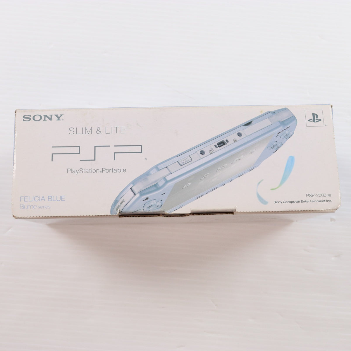 【中古即納】[PSP] (本体) PlayStation Portable(プレイステーション・ポータブル) フェリシア・ブルー SCE(PSP-2000FB)(20070920)